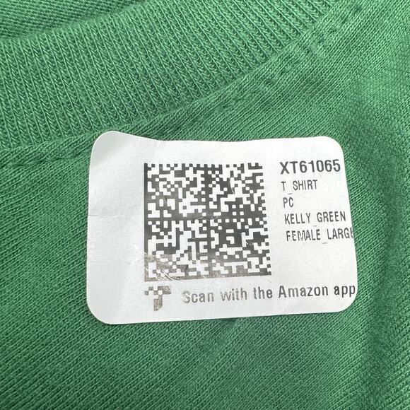 NWT Teenage Mutant Ninja Turtles Ladies Large Novelty Shirt Green Retro 90’s Y2K - Picture 4 of 6